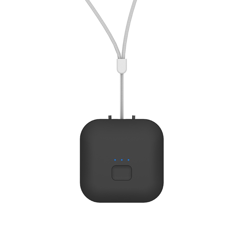 Máy Lọc Không Khí Ion Âm Khử Mùi Cổ Di Động Có Thể Sạc Lại