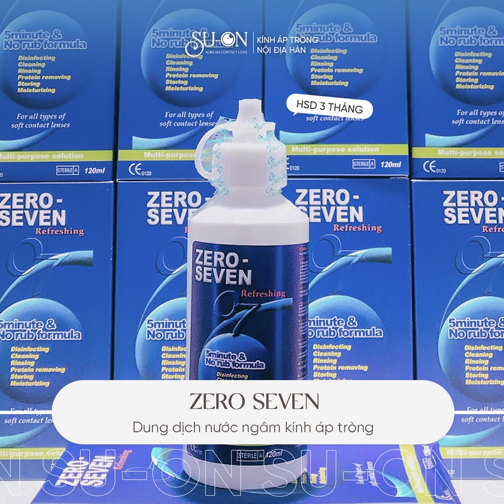 Combo Zero Seven Nước Ngâm + Nhỏ mắt