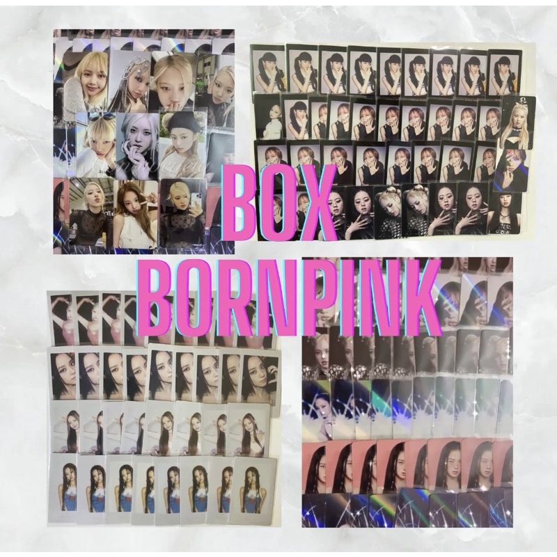 Hộp quà card off BornPink