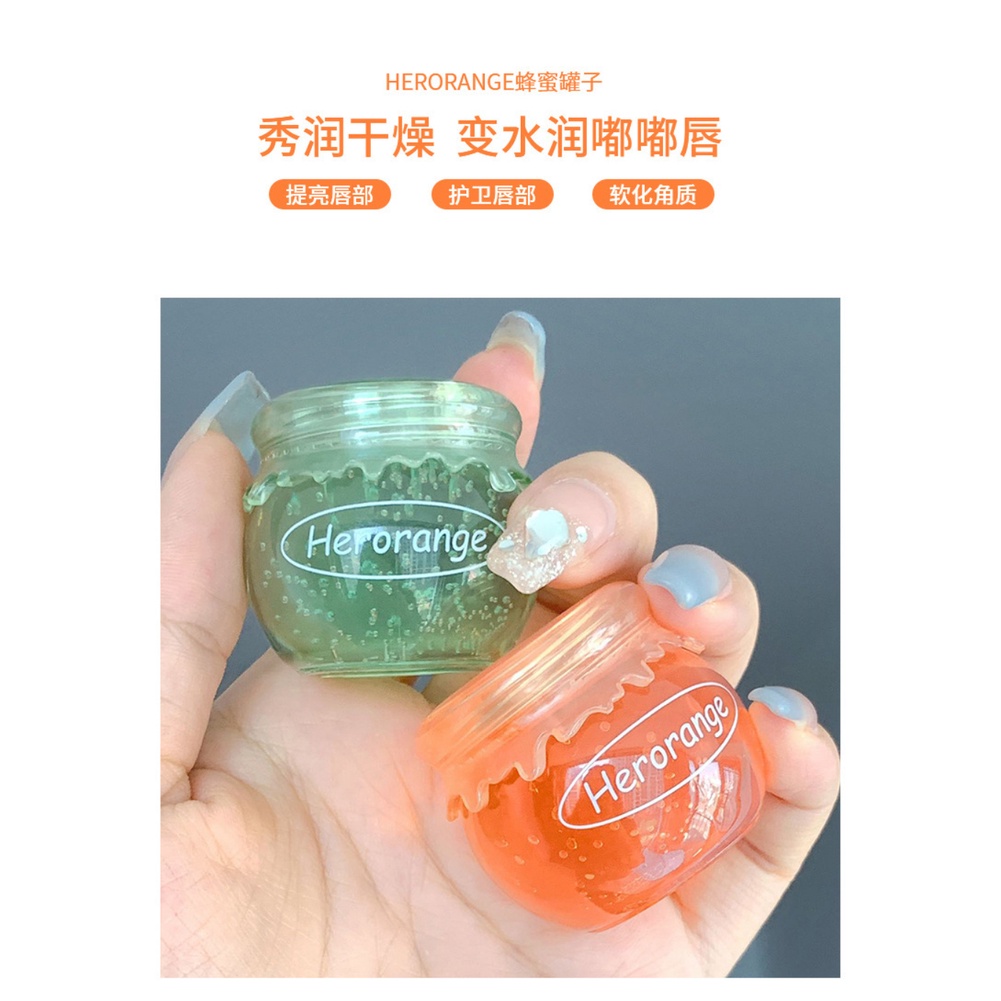Còn Hàng Herorange Hũ Mật Ong 8G Mặt Nạ Dưỡng Ẩm Và Phục Hồi Môi Thu Đông Thanh Toán Khi Nhận Hàng