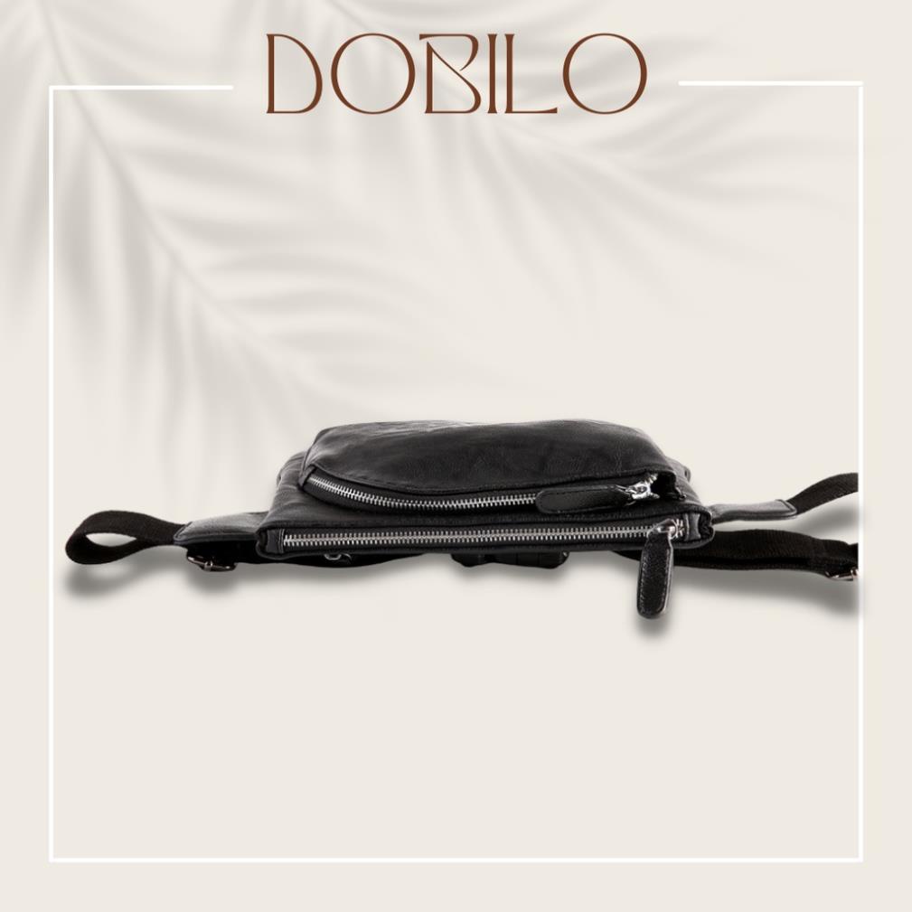 Túi Da Bao Tử, Đeo Ngực DOBILO Nam Nữ - BG03