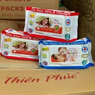 Thùng Giấy Ướt Baby (24 gói)