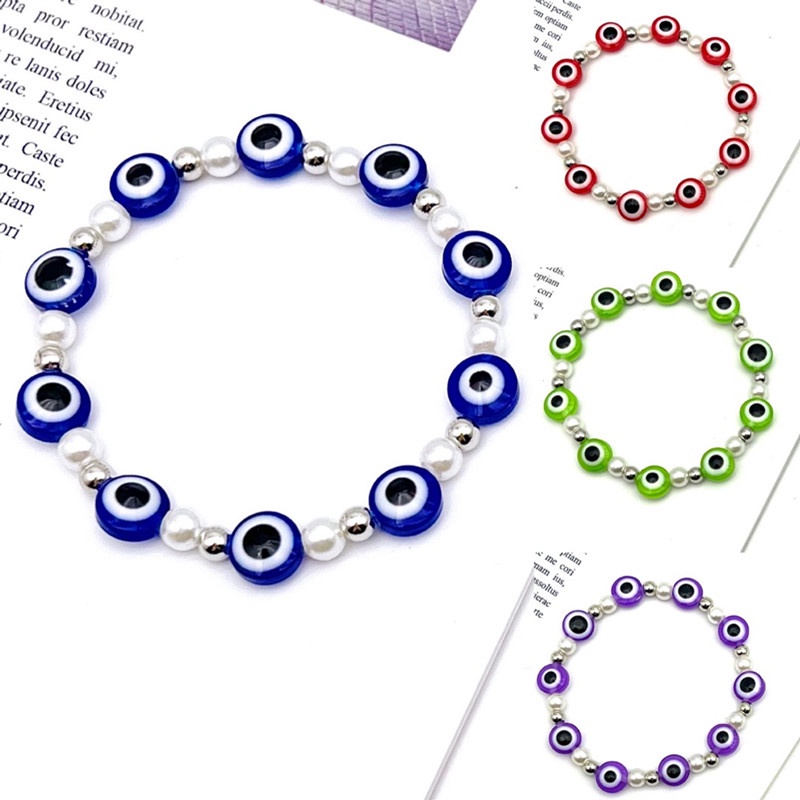 Mắt Quỷ Bằng Nhựa Kích Thước 6mm / 8mm / 10mm / 12mm Dùng Làm Trang Sức Thủ Công