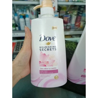 Dầu gội xả dove hoa sen 640g