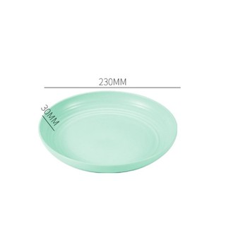 Dĩa nhựa tròn lúa mạch nhiều size