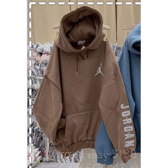 Áo hodie jodan tay bồng mũ 2 lớp-6L0N