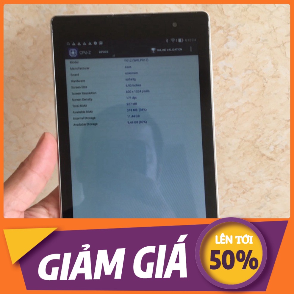 SIÊU GIÁ máy tính bảng Asus Zenpad C 7.0 ( Z170CG) ram 1GB+16GB-Wifi SIÊU GIÁ