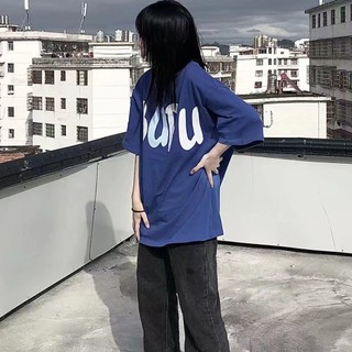 NRVP Áo Thun Unisex Tay Ngắn Dáng Rộng Phong Cách Hàn Quốc Thời Trang Mùa Hè 2023 Mới
