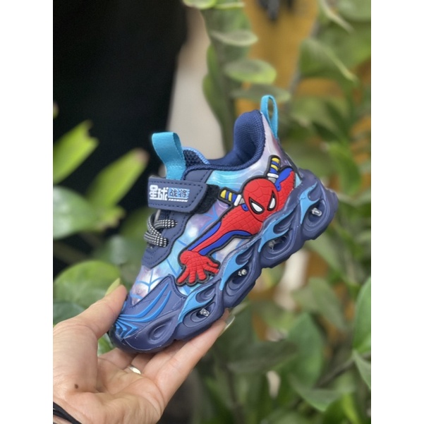 ☘giầy thể thao nhện ❤️có đèn❤️siu nhẹ☘️