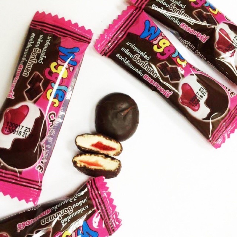 Kẹo Wiggles Jumbo Có Nhân Thái Lan Gói 144g