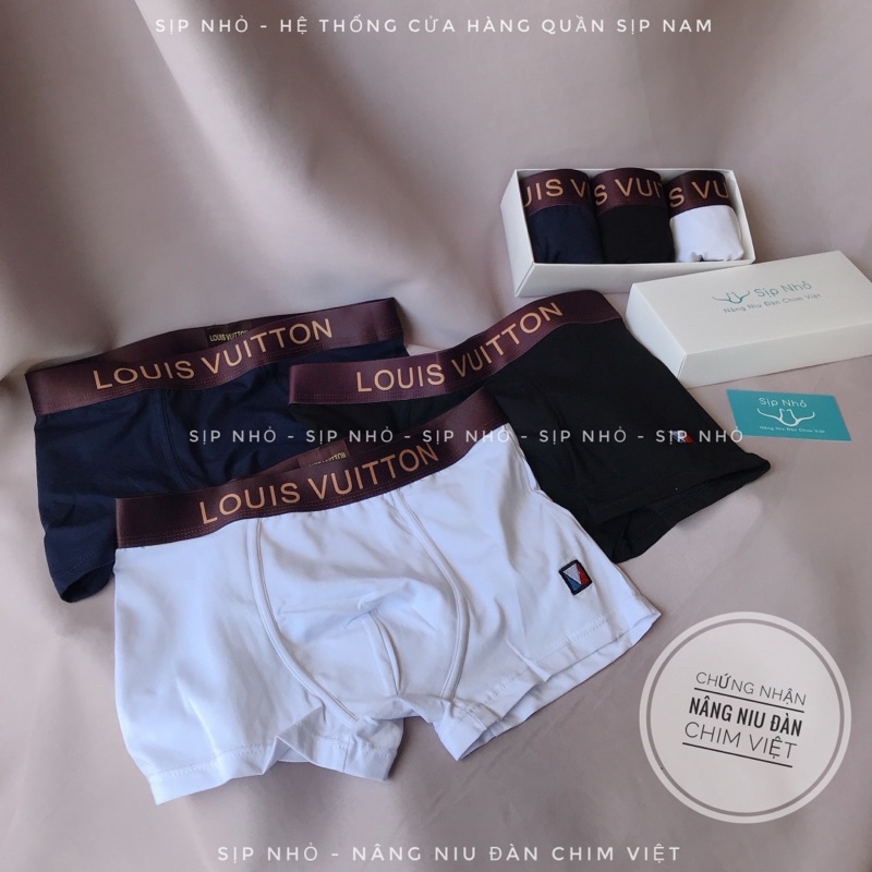 Quần lót đùi nam cotton quần sịp boxer thông thoáng sang trọng