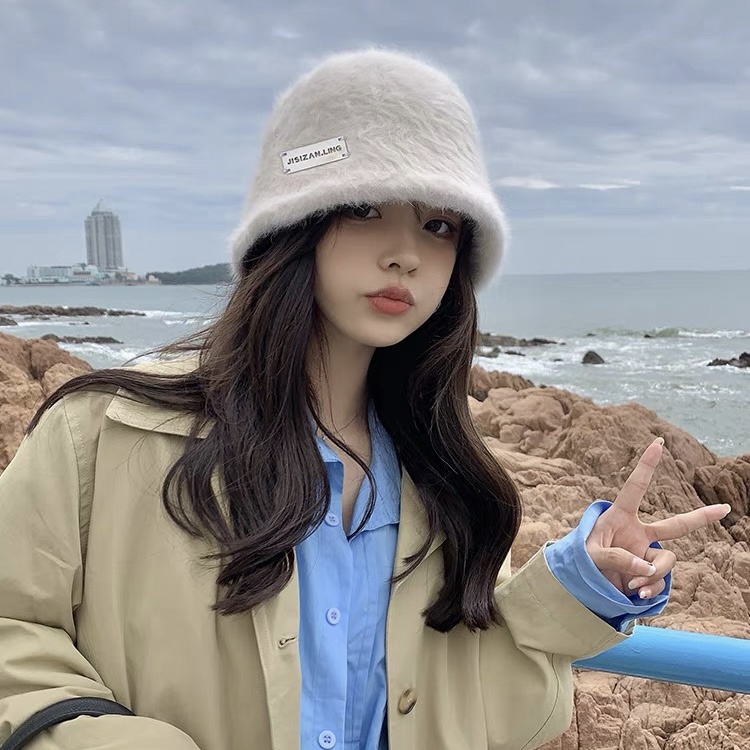 Mũ xô MG STUDIO cony có khóa kim loại thời trang