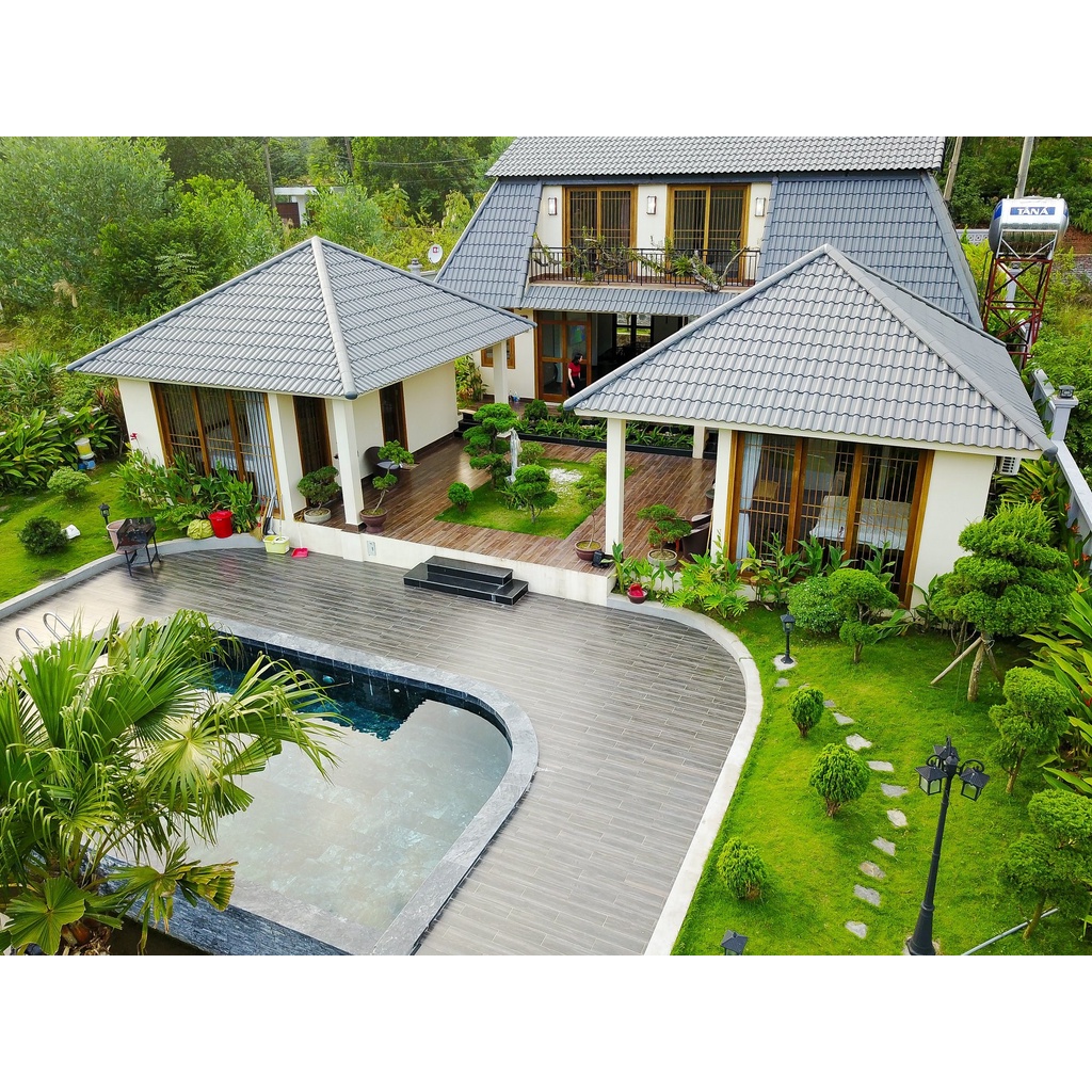 [View hồ Đồng Đò, chèo thuyền] Villa 3 phòng ngủ (15-20ng) Sóc Sơn