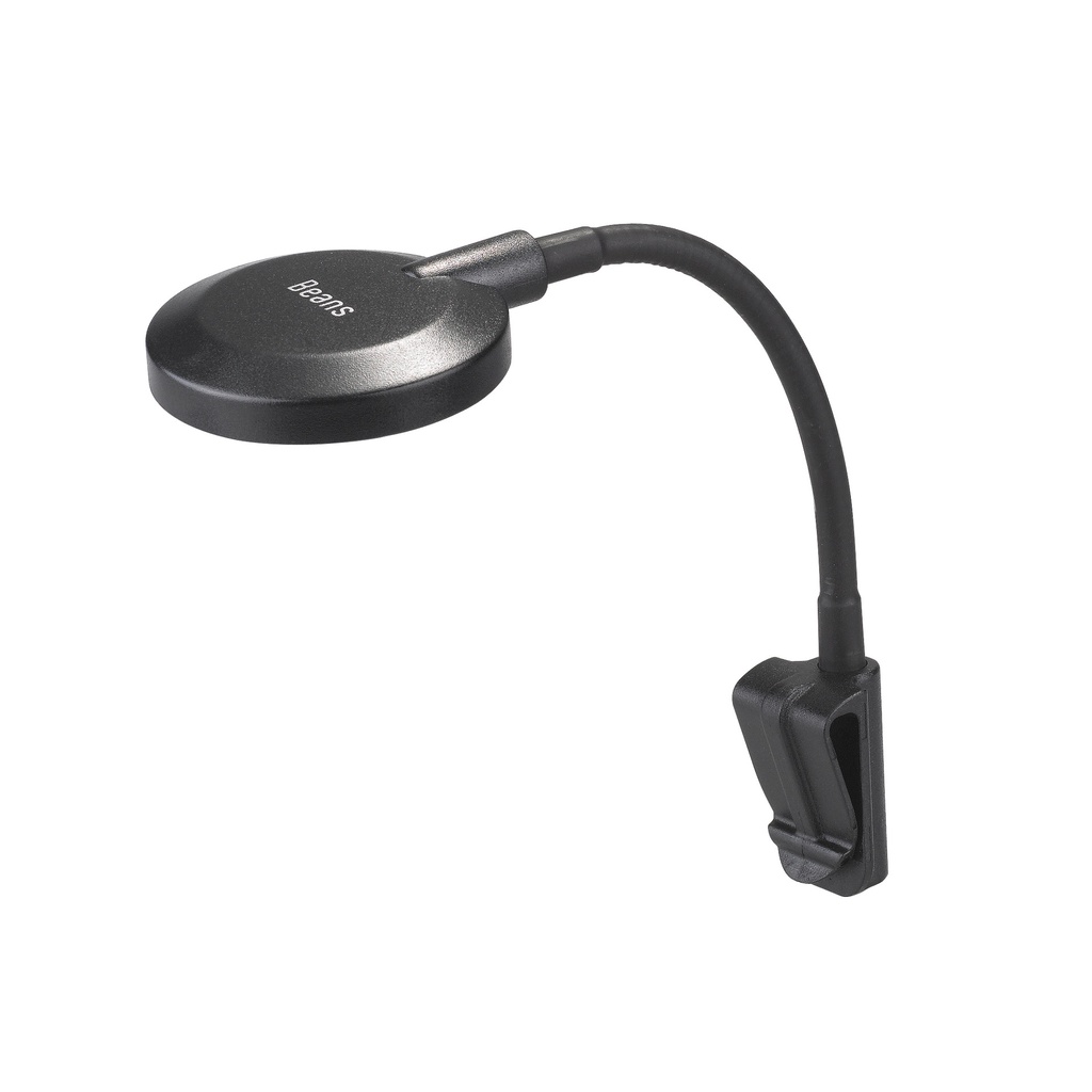 Đèn led kẹp hồ cá bể tròn mini màu trắng đen Clip Lamp JY-25
