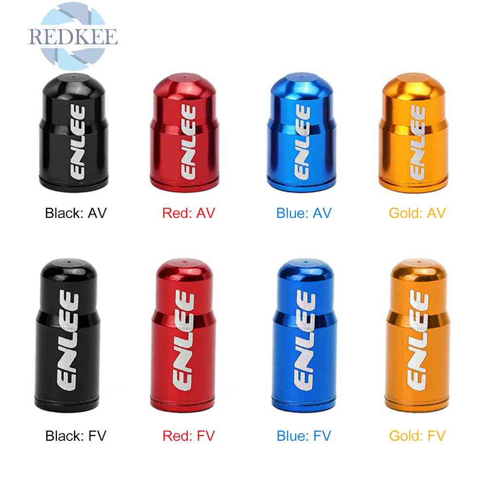 Bộ 2 Ốp Van Bánh Xe Đạp Bằng Hợp Kim Nhôm Cao Cấp