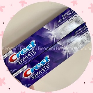 Kem đánh trắng răng Crest 3D White Ultra Vivid Mint 147g