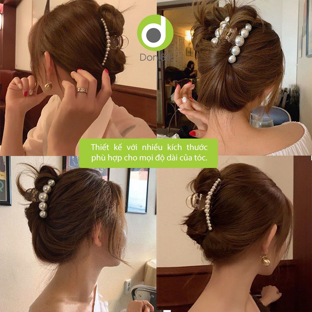 Kẹp càng cua chất liệu nhựa sang trọng nhiều kích cỡ vừa dành cho nữ - Doni - DOPK269