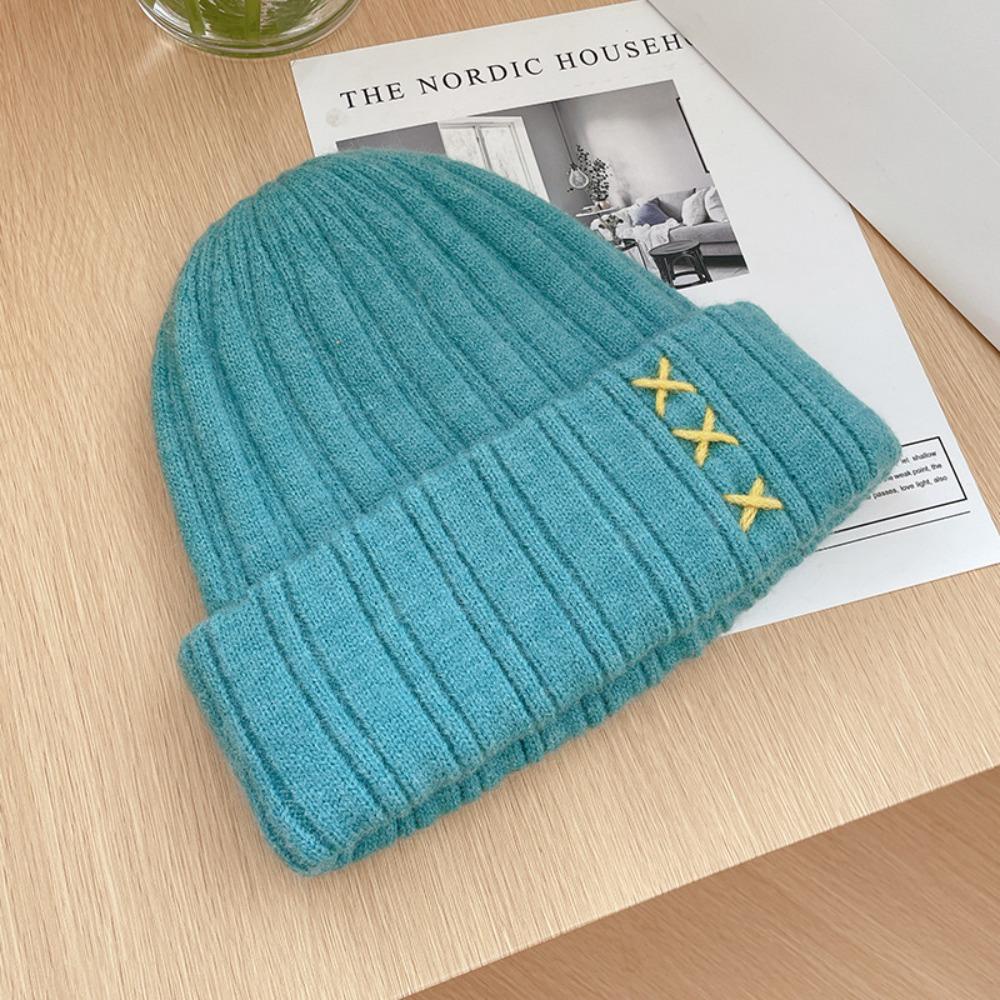 Mũ Dệt Kim Co Giãn Giữ Ấm Tai Thời Trang Mùa Đông Dành Cho Nam Nữ