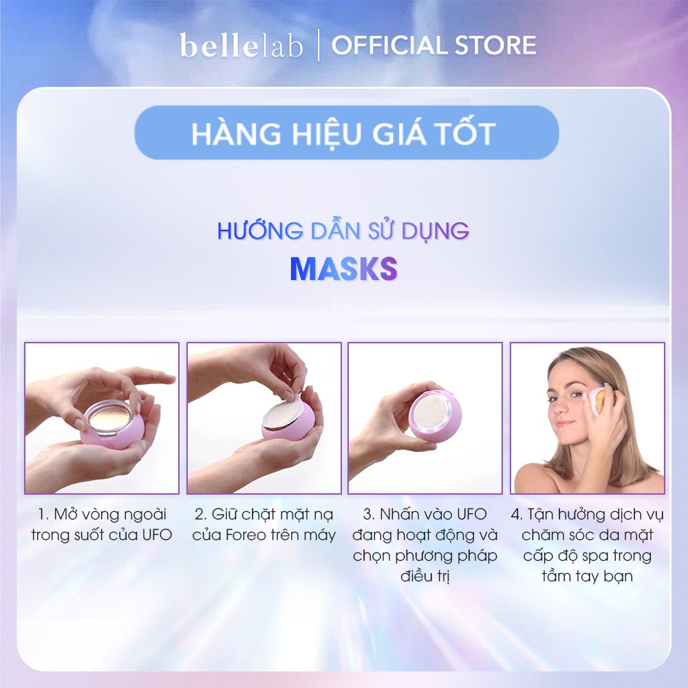Mặt nạ dành cho da khô UFO FOREO Masks H2Overdose