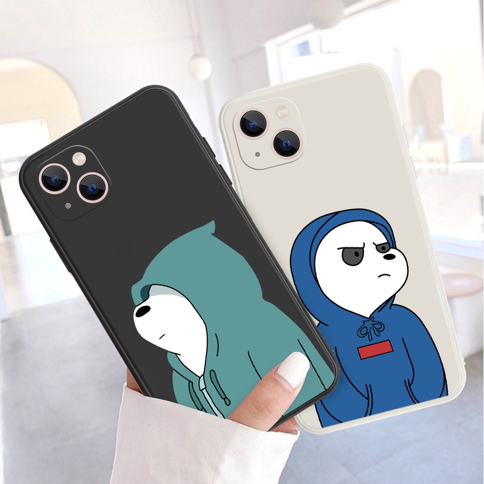 Ốp Điện Thoại Silicon Mềm Họa Tiết Hoạt Hình Cho iPhone 14 Pro Plus Max 13 12 11 mini Pro Max XS XR X 7 8 SE 6 6S mini Pro