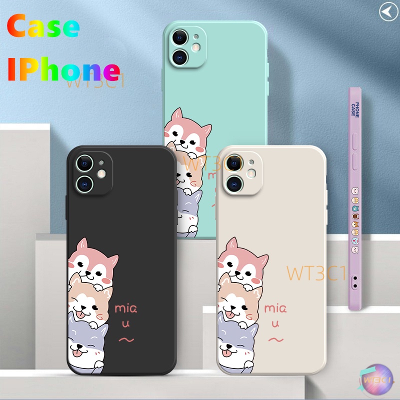 Thú Cưng Dễ Thương Cho Ốp Lưng iPhone 11 11 Pro 11 Pro Max X xs xs Max XR 7 8 Plus Ốp Điện Thoại Mềm In Hình