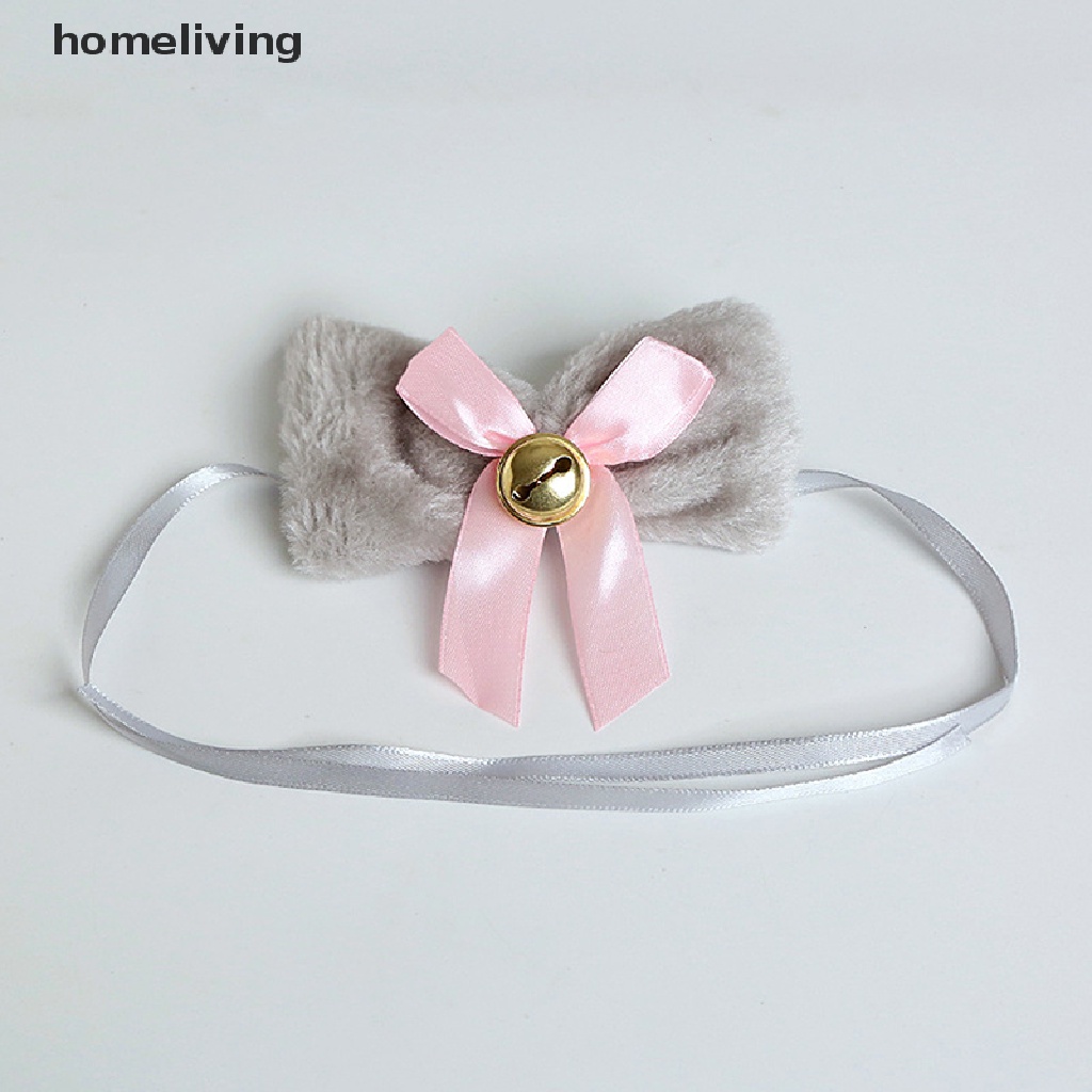 Băng Đô Tai Mèo Phối Ren Đính Chuông Hóa Trang Phong Cách Lolita