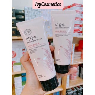 (SALE LỖ) Sửa Rửa Mặt Gạo - Rice Water Bright Cleansing Foam The Face Shop (Kèm Bill)