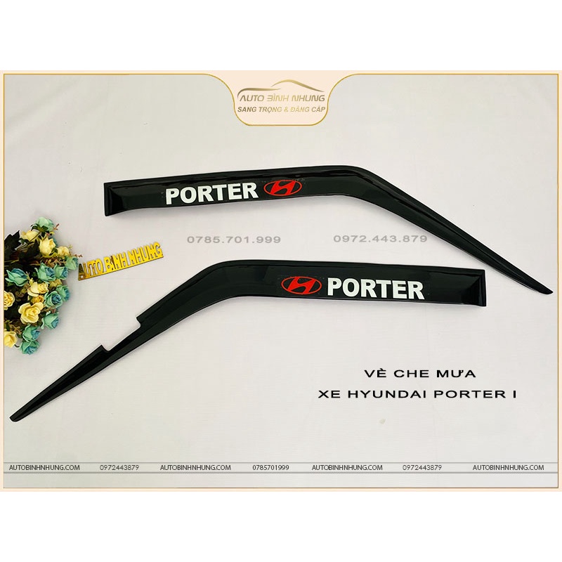 Vè che mưa xe Hyundai porter 1 tấn - 1,25 tấn đời cũ