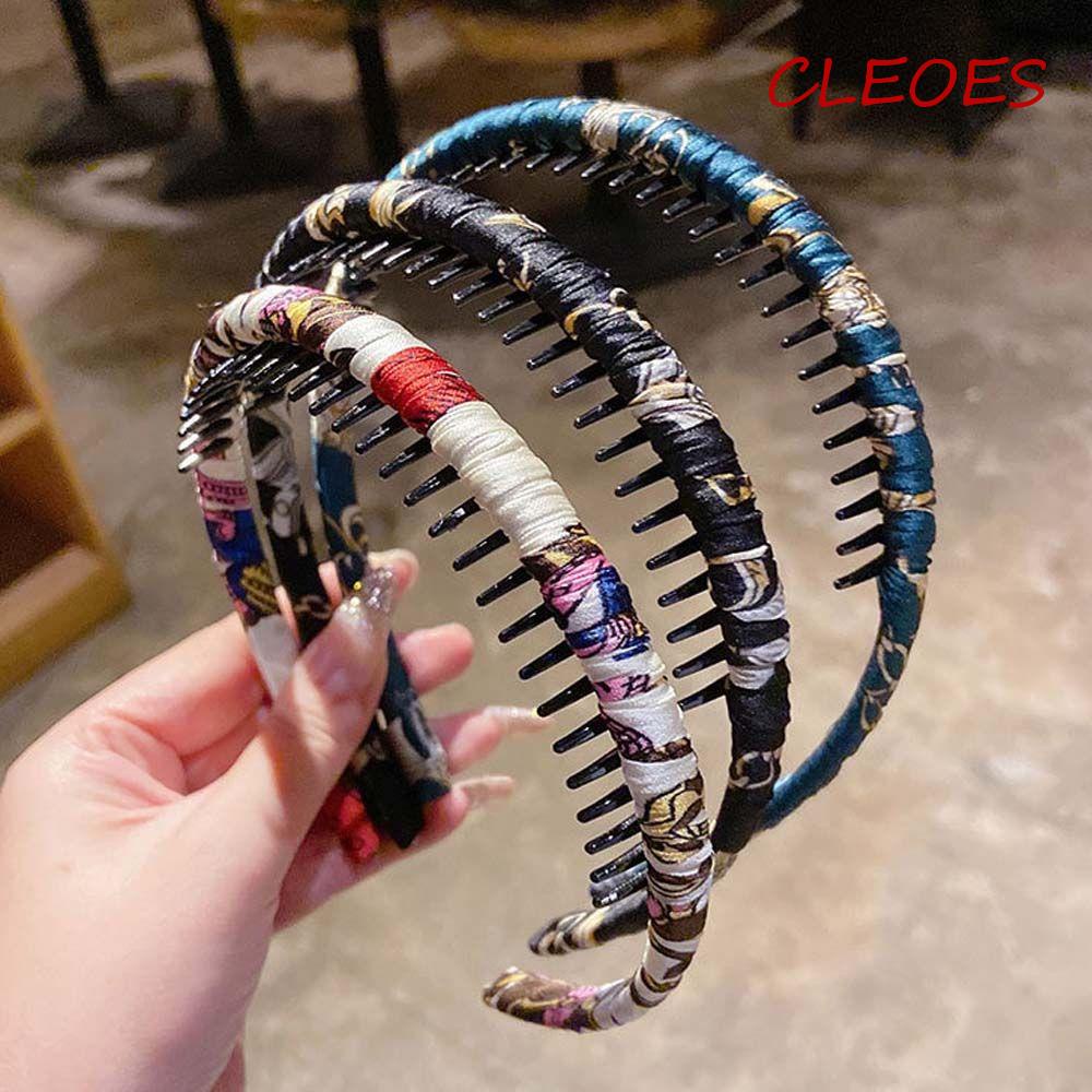 Băng Đô Cài Tóc Rửa Mặt Răng Hoa Thời Trang Cho Nữ