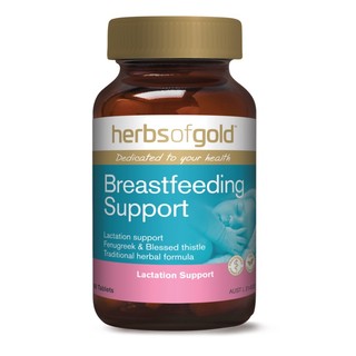 (Mẫu mới) Viên uống lợi sữa úc Herbs of Gold Breastfeeding Support