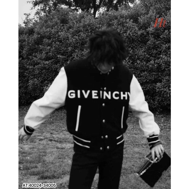Áo bomber phối tay GIVEN H2A878
