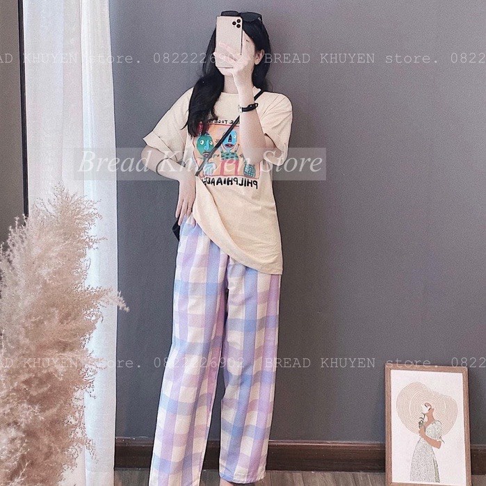 Bộ Đồ Nữ. Set Bộ Nữ Mặc Ở Nhà Hay Đi Chơi Thoải Mái Mà Đẹp. Mã L12