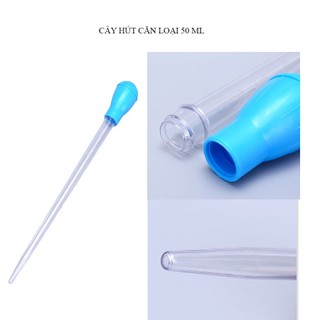 Cây hút phân, hút đáy hồ cá 30ml - 50ml