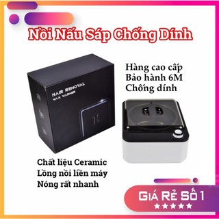 Nồi nấu sáp wax lông, nồi nấu sáp chống dính ceramic