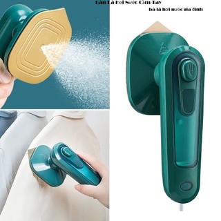 Bàn ủi hơi nước cầm tay - bàn là mini, bàn ủi hơi nước công suất 33w mẫu mới 2022 - màu xanh