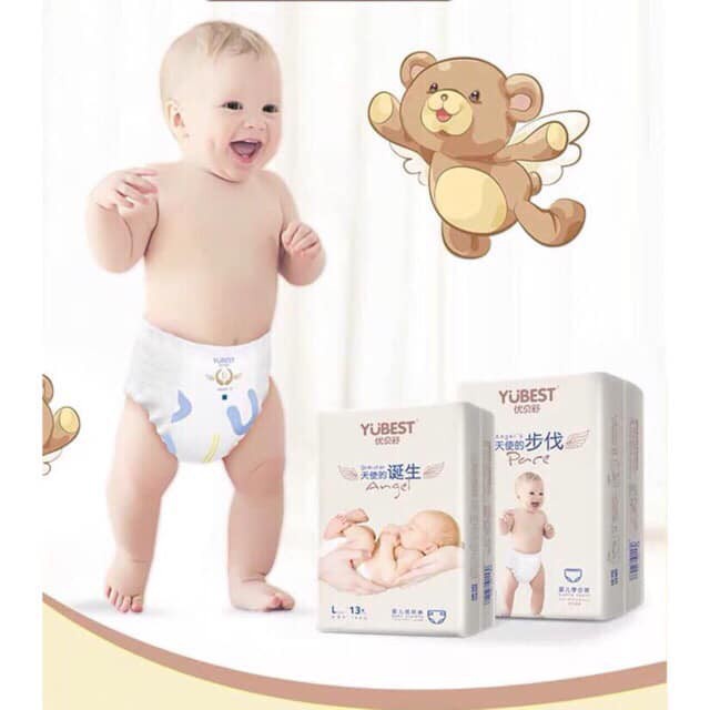 Bỉm quần YUBEST ANGEL nội địa đủ size M/L/XL/XXL/XXXL - Anh Đức Kids
