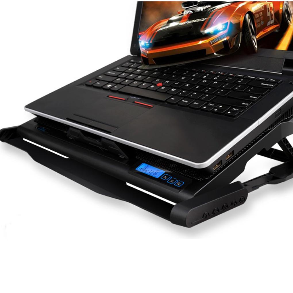 Giá Đỡ 6 QuạT TảN NhiệT 2 CổNg USB Chuyên DụNg Cho Laptop Notebook