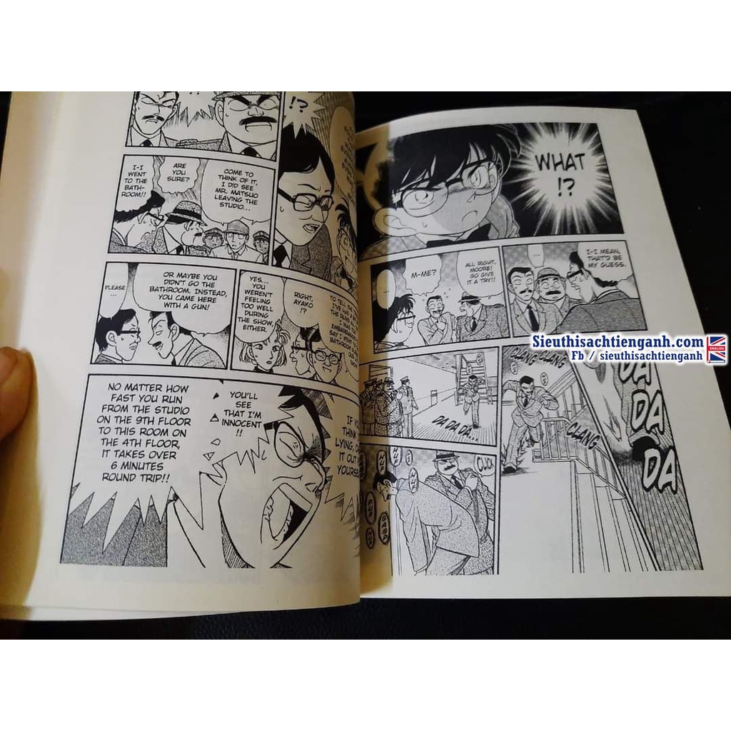 Thám tử lừng danh Conan - 12q - tiếng Anh