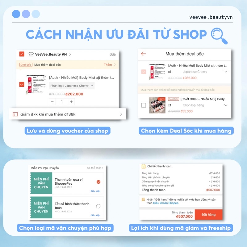 Body Mist PRETTY AS A PEACH - Xịt Thơm Toàn Thân Bath and Body Works BBW Khử Mùi Nước Hoa