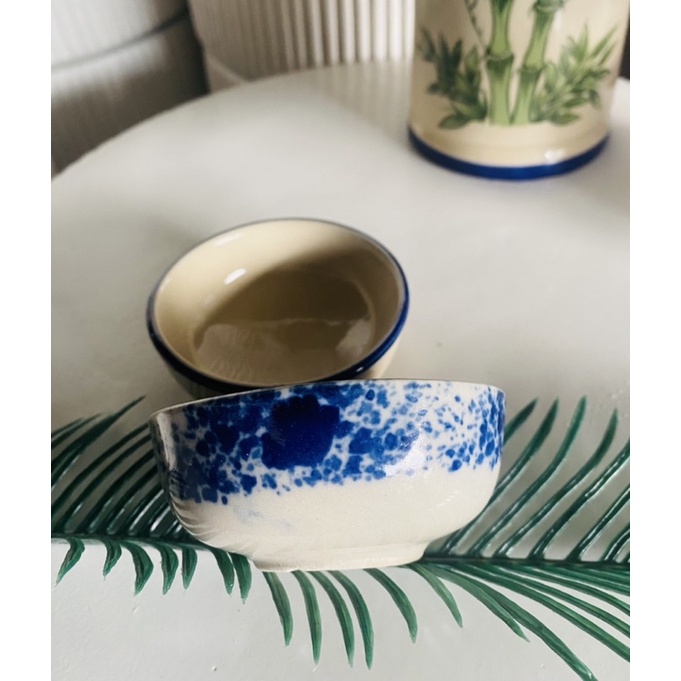 Chén Chấm Vẽ Tay Hoạ Tiết Đa Dạng