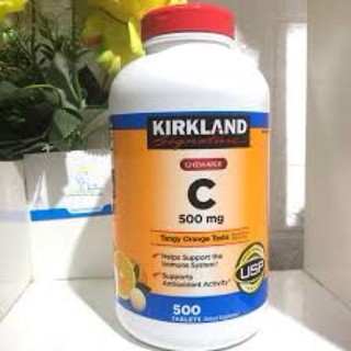 Vitamin c kirkland 500 viên 500 mg mỹ