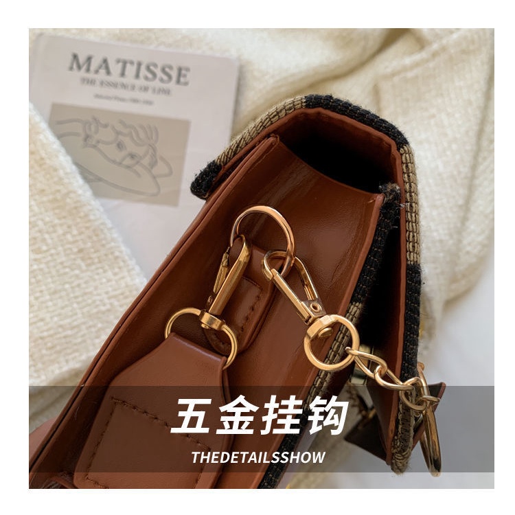 Túi Đeo Chéo Dáng Vuông Nhỏ Thời Trang Thu Đông 2022 Cao Cấp Cho Nữ FT7320