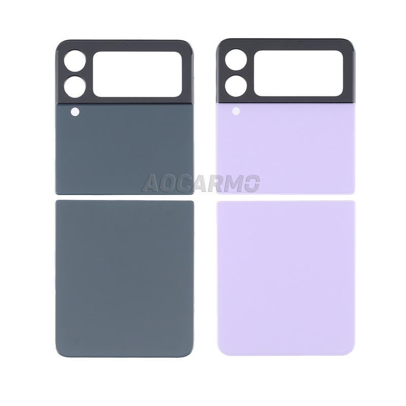 Nắp Lưng Điện Thoại Bằng Kính Thay Thế Chuyên Dụng Cho Samsung Galaxy Z Flip3 5G Z Flip 3 SM-F711 F711B F711U