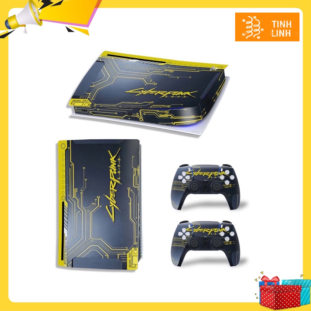 Skin dán bảo vệ PS5, Playstation 5 bảng digital (không ổ đĩa)