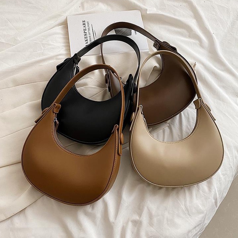 Túi Đeo Vai Có Khóa Kéo Phong Cách vintage Dành Cho Nữ