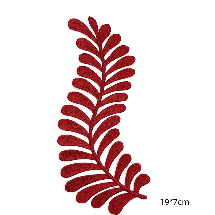 Miếng Dán Ủi Quần Áo Hình Chiếc Lá DIY