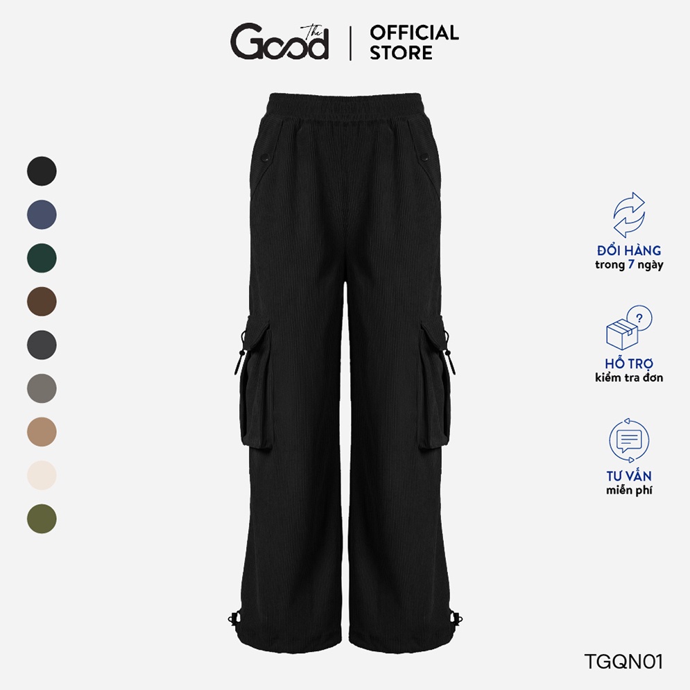 Quần Nhung Tăm Túi Hộp THE GOOD/ Cargo Pants