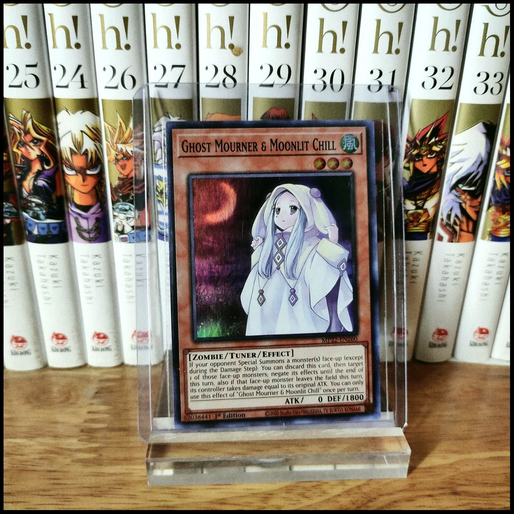 Thẻ bài Yugioh Chính hãng Combo 3 lá Ghost –Super rare