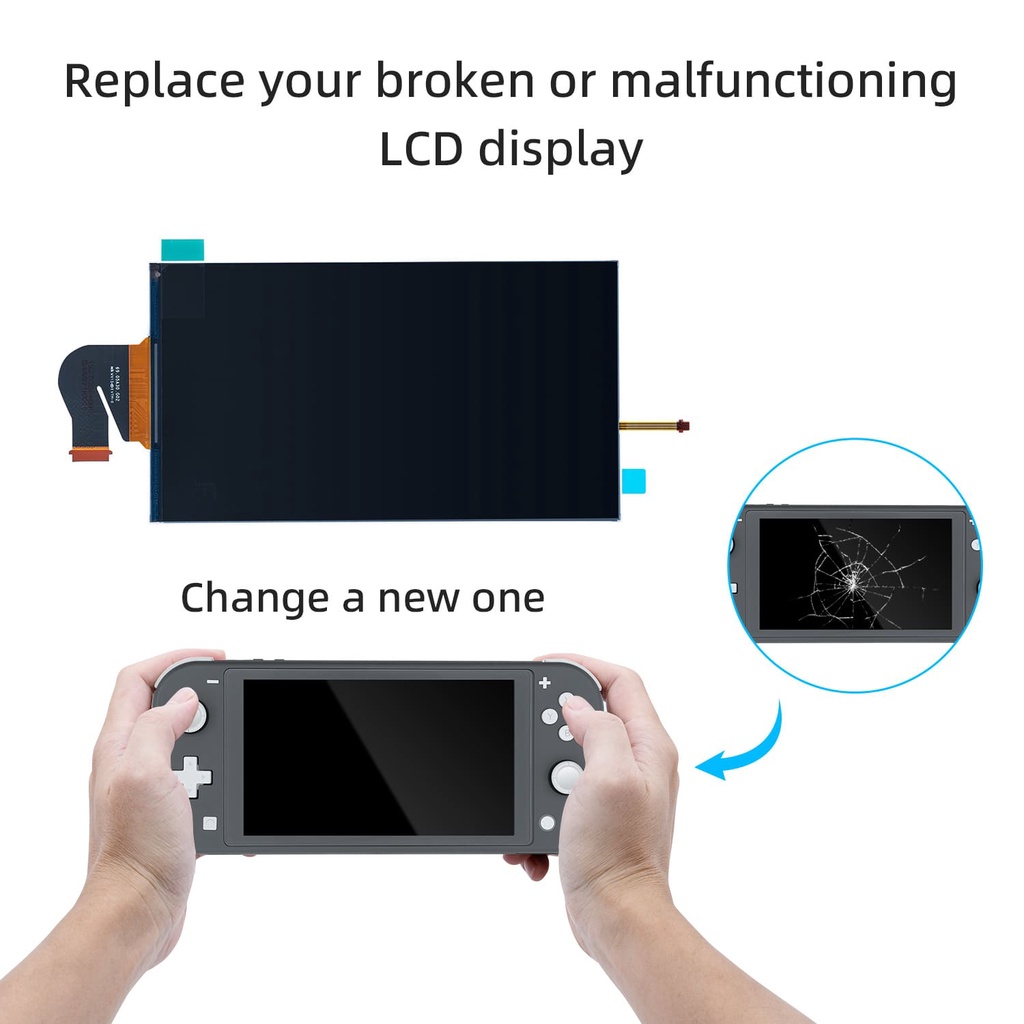 Mcbazel TFT LCD Kit Thay Thế Cho Nintendo Switch Lite