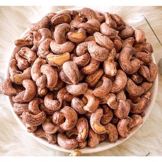 Hạt điều rang muối nguyên vỏ hàng loại A cồ thơm ngon đặc biệt 500g